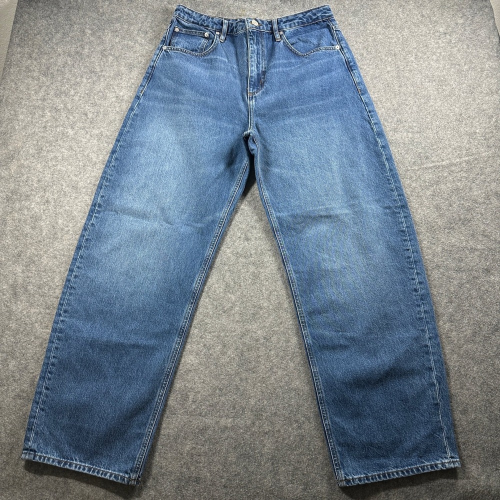 Frame Denim Women's Wide Leg Jeans in Medium Blue
